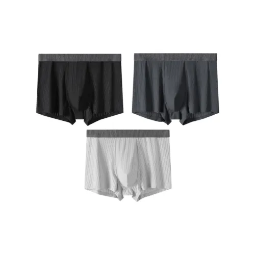 Qiao Ni Tong Underpants Men's 3 Pack
