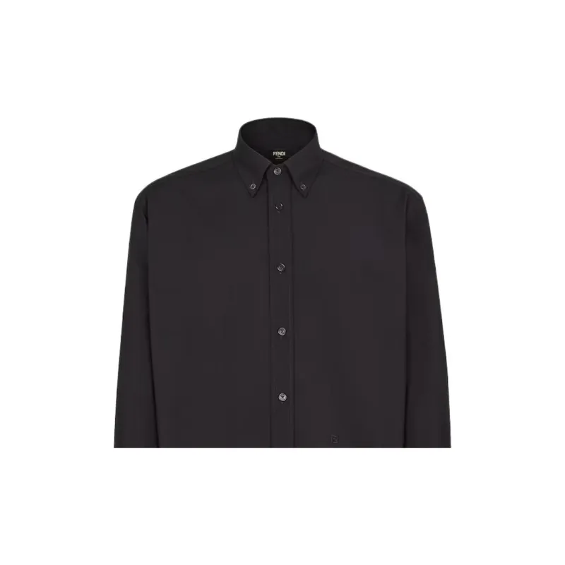 FENDI Long Sleeved Buttoned Shirt-3