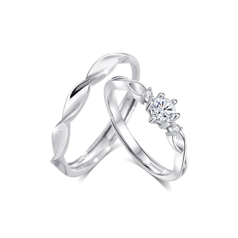 KUMET Sterling Silver Rings Unisex-0