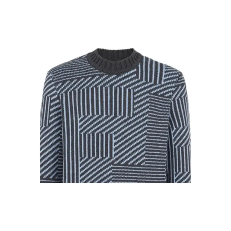 FENDI Sweaters Men Gray-2