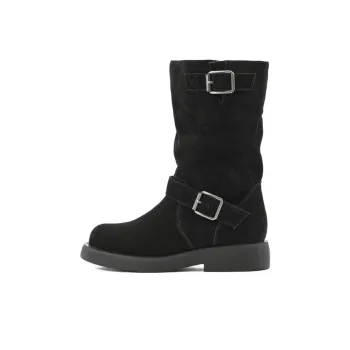 Little Sue Ankle Boots Women's Black/Khaki