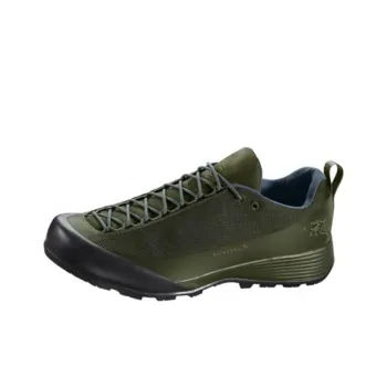 Arcteryx Konseal FL Abrasion Resistant Low Top Mountaineering & Hiking Shoes Men's Green Gray