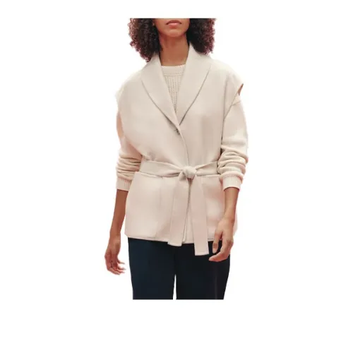 HERMES Vests Women's Ecru