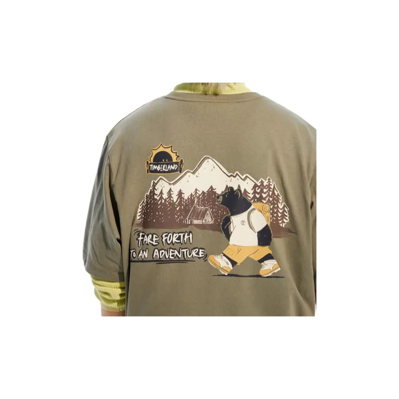 Timberland T Shirt Unisex Kassel Green-3