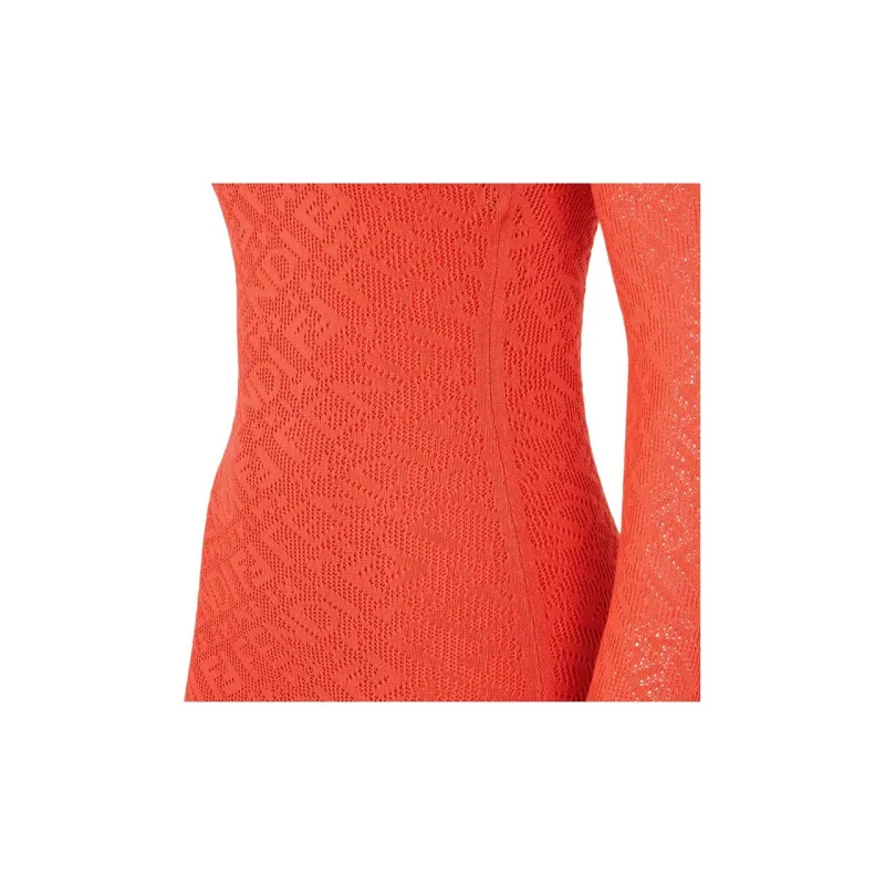 FENDI X Skims Long Sleeve Short Dress Georgia-4