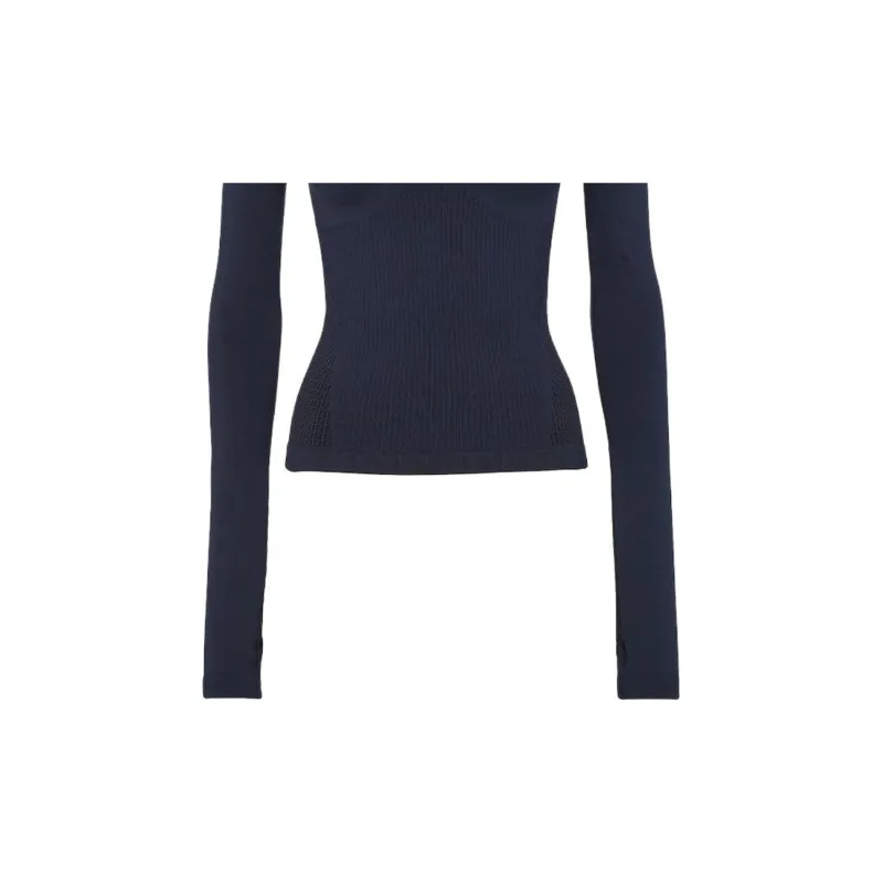 FENDI High Neck Ribbed Knit Ski Jumper-3