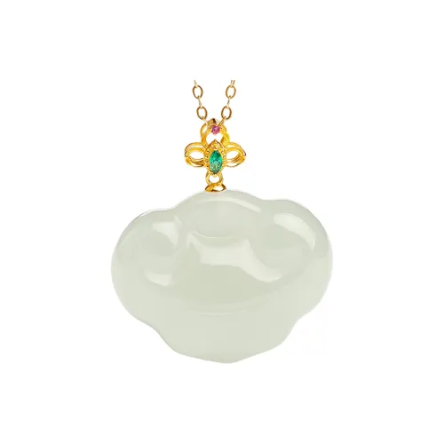 Oriental Jade Necklaces White Jade Women's