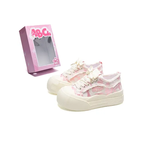 ABCIO Slip-Resistant Water-Resistant And Wear-Resistant Low-Top Skateboard Shoes Women's