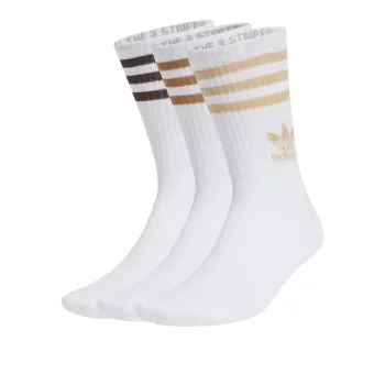 Adidas Originals Mid Cut CrewSOCKS Mid-Calf Socks Unisex 3 Pack