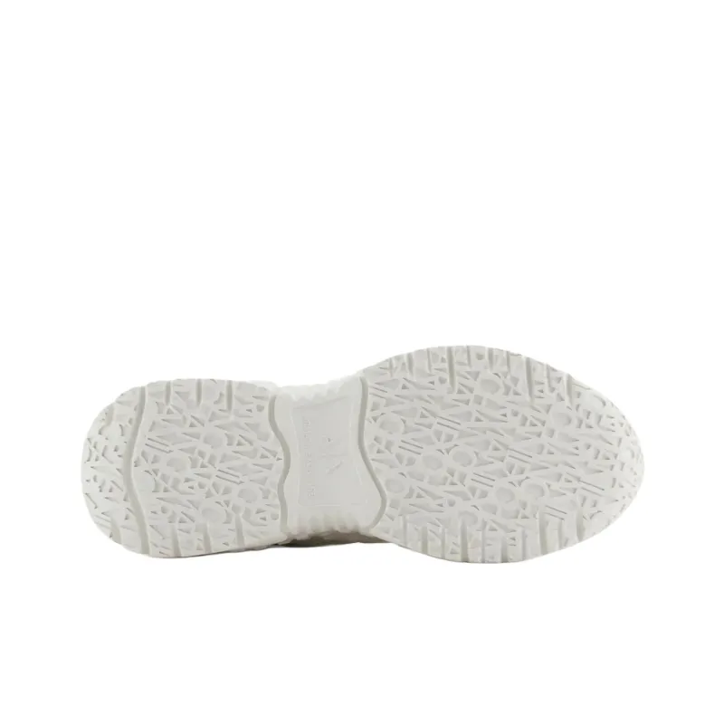 ARMANI EXCHANGEAE Low Top Casual Shoes Women's Ecru-4
