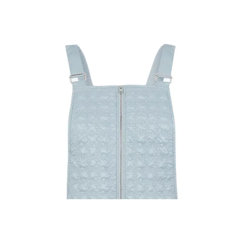 FENDI FW24 Sleeveless Dress Women's Light Blue-3