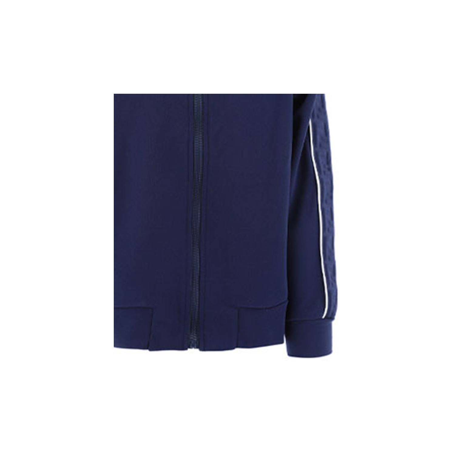 FENDI kids ジャケット fendi-girls-black-logo-zip-up-