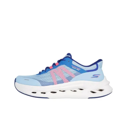 Skechers Slip Ins Anti Slip Wear Resistant Low Top Casual Shoes Women's Blue