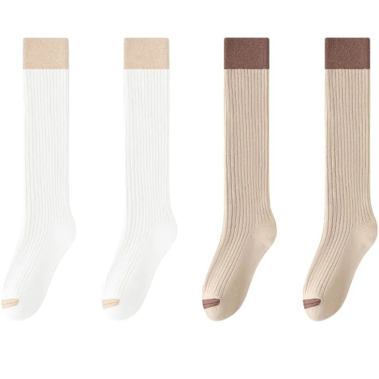 MIIOW Knee High Socks Women's Combo Set-7
