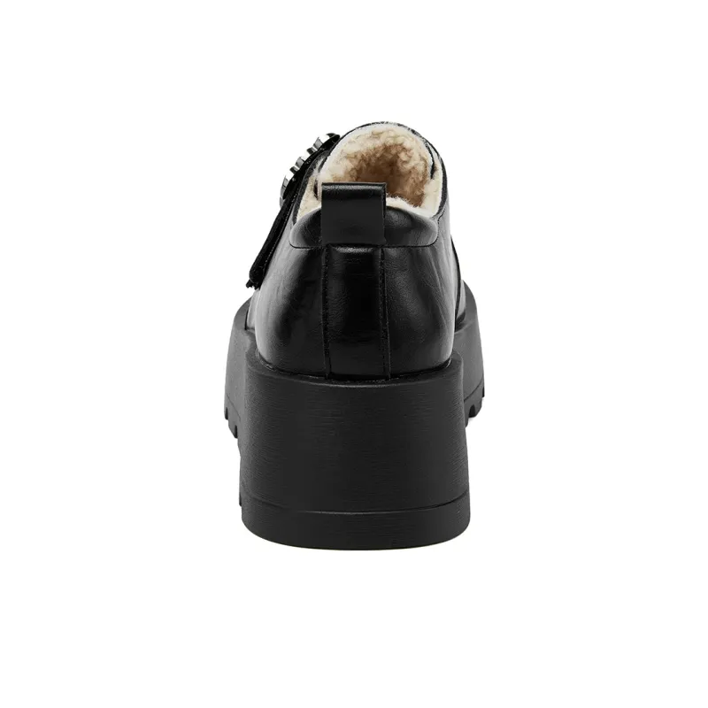 La Chapelle Loafers Women's Black-4