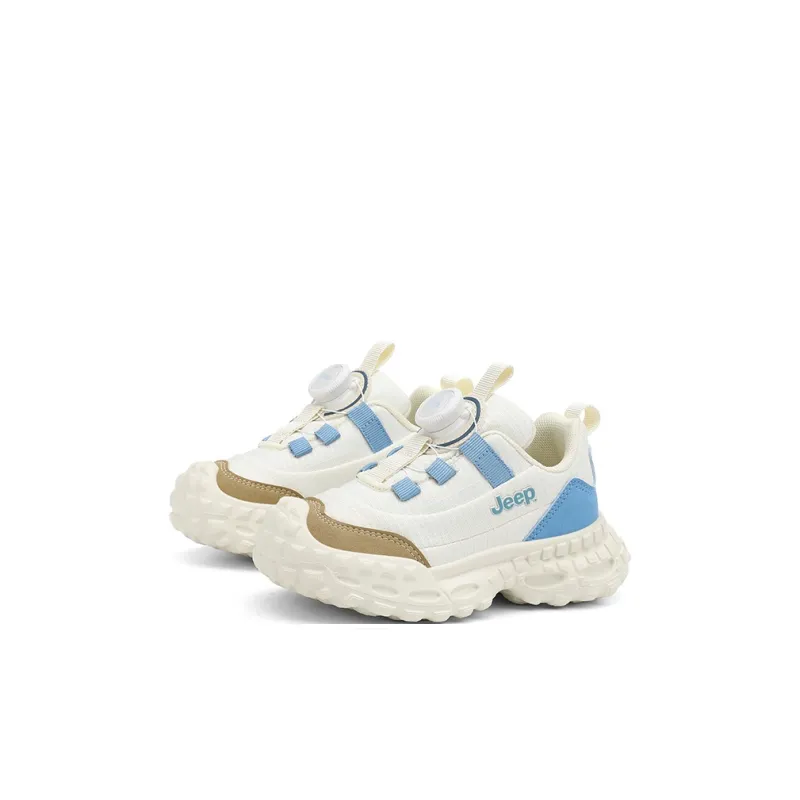 Jeep Kids Lifestyle Shoes Ecru/Lake Blue Kids'-2