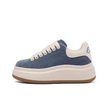 BURGELY Lightweight Height Increasing Low Top Skateboard Shoes Women's