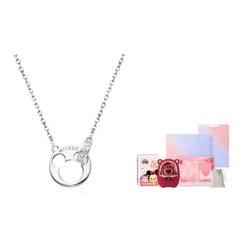 Disney S925 Silver Necklaces Women's-49