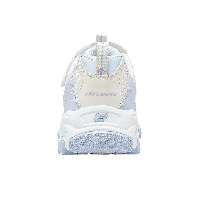 Skechers Kids Low Top Kids Lifestyle Shoes White Periwinkle Kids'-3