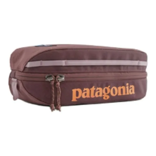 Patagonia Recycled Polyester Storage Bag Unisex Red Brown