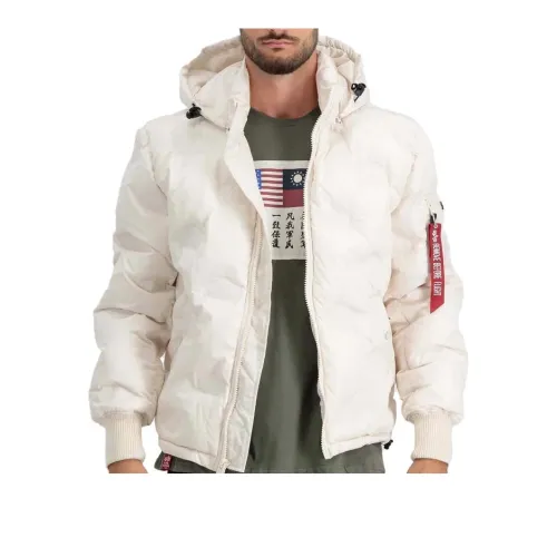 Alpha Industries Jackets Men White