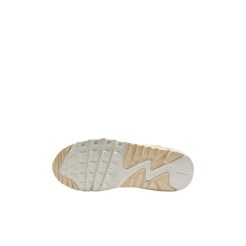 Nike Air Max 90 Low Top Kids Lifestyle Shoes Pink Teenagers-5