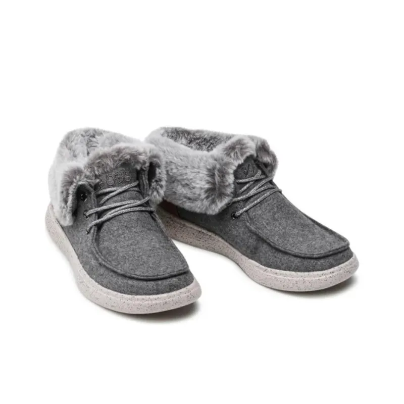 Skechers Short Chelsea Boots Women's Gray-2