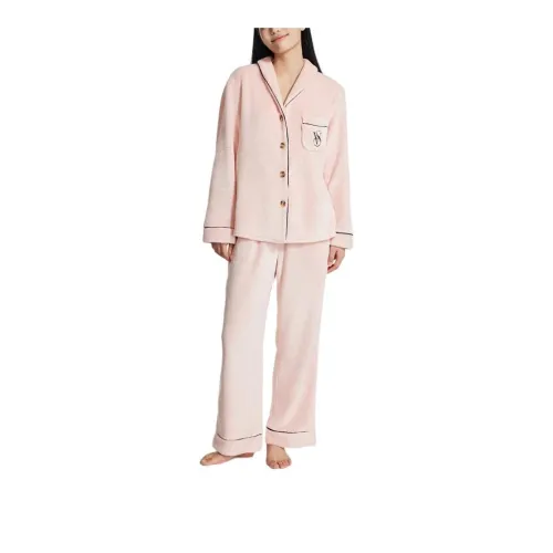 Victoria's Secret Pajama Set Women's Elegant Pink