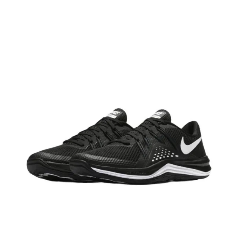 Nike Anti Slip Wear Resistant Low Top Training Shoes Women's Black-1
