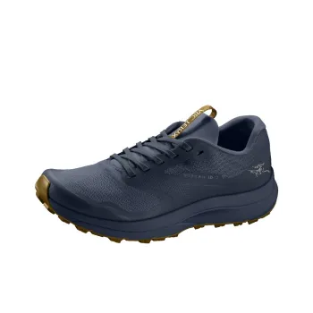 Arcteryx Norvan LD 2 Cushioned Anti Slip Wear Resistant And Water Resistant Low Top Running Shoes Men's Dark Blue