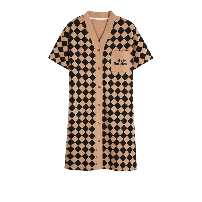 MIIOW Cool One Summer Series Nightgown Women's Brown-0