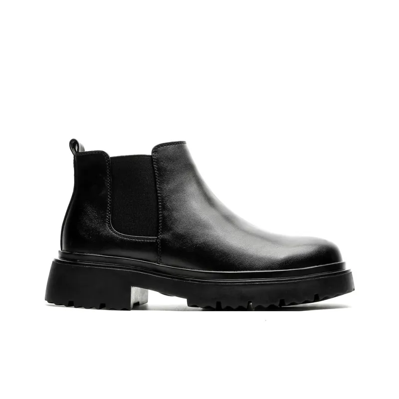 Cachiotti KAQIAODI Short Chelsea Boots Men's Black-4