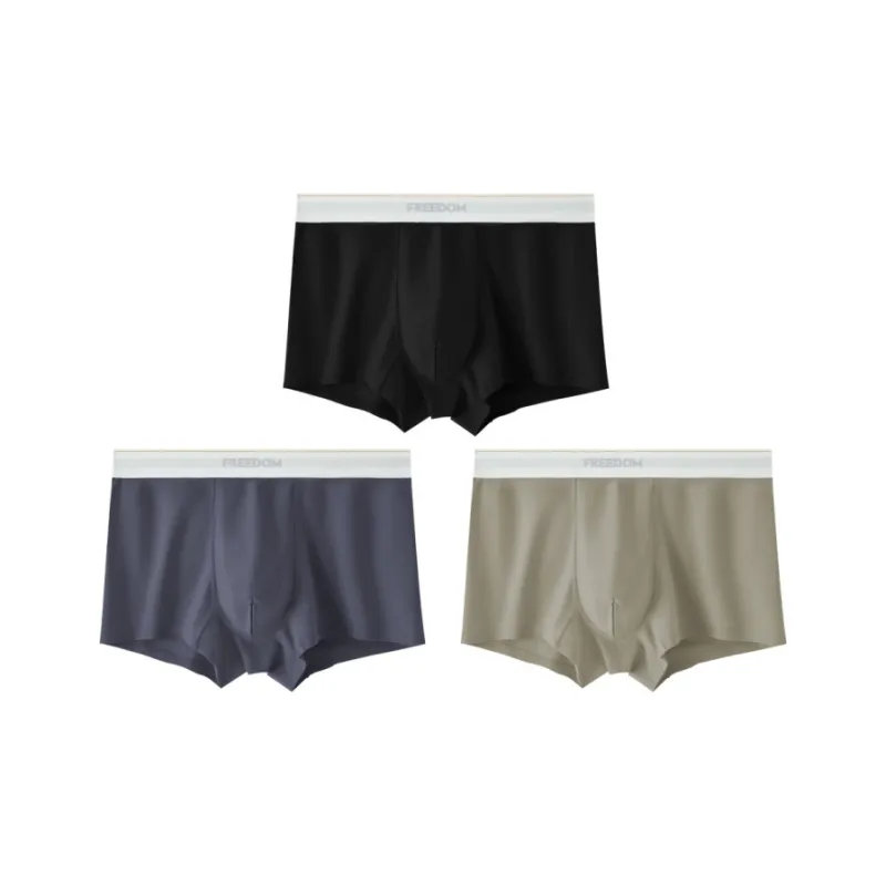 Qiao Ni Tong Underpants Men's 3 Pack-4