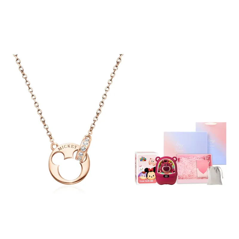 Disney S925 Silver Necklaces Women's-42