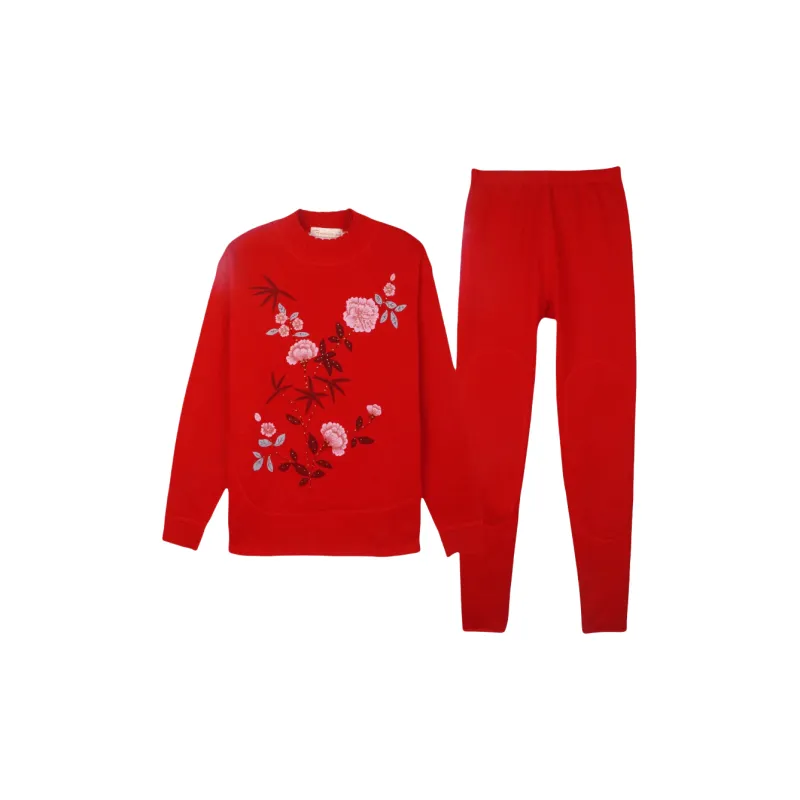 Lan Miao Women's Thermal Sets-16