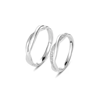 CARAT'S DIARY S925 Silver Rings Unisex