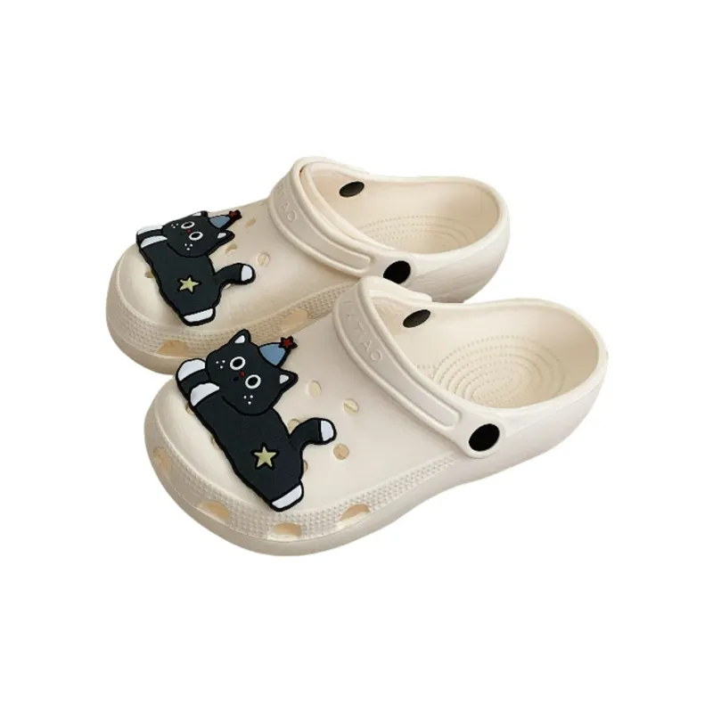 Thin Strips Home Slippers Unisex, Yellow-3