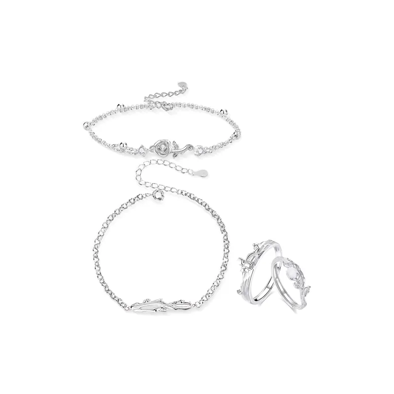 GUDS GAVE S925 Silver Bracelets Unisex-8