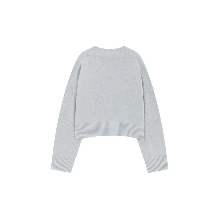 WE11DONE Knitwear Women's Light Gray-1