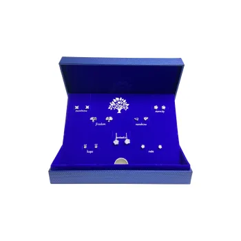 ERXI Copper Stud Earrings Women's