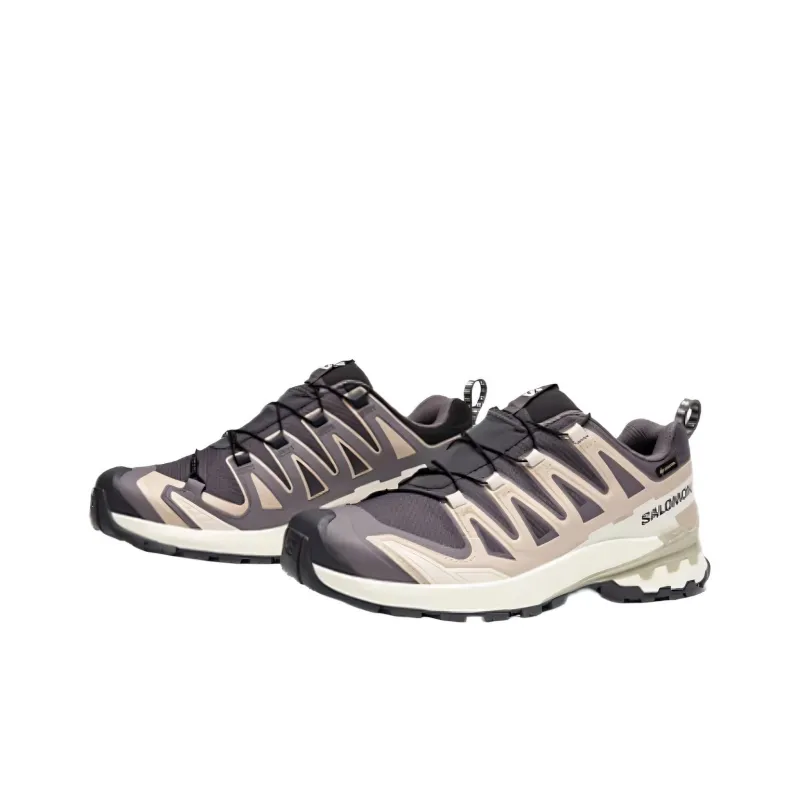 SALOMON XA Pro 3D V9 Cushioning Waterproof And Breathable Support Low Top Trekking Shoes Unisex Dark Gray-1