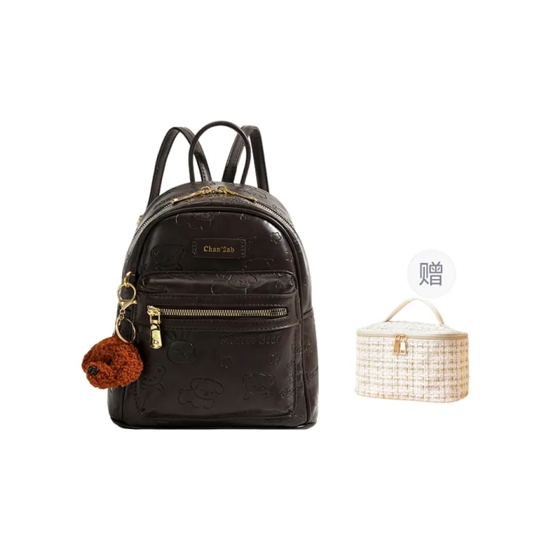 MINLUBAOLUO PU Casual Versatile Students Backpack Regular Women's Multicolor-12