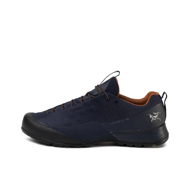 Arcteryx Konseal FL Cushioned Slip-Resistant Abrasion-Resistant Low-Top Trekking Shoes Men's Dark Blue-0