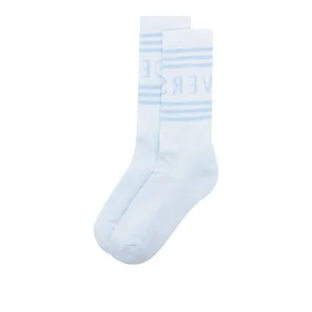 VERSACE SS24 Mid Calf Socks Women's Blue