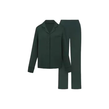 SKIMS Pajama Set Women's Spruce Green