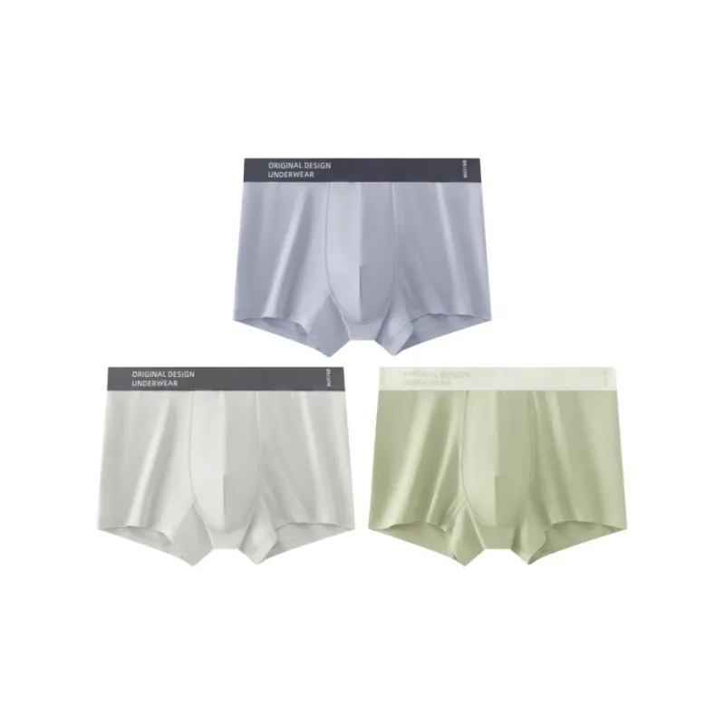 Qiao Ni Tong Underpants Men's 3 Pack-7