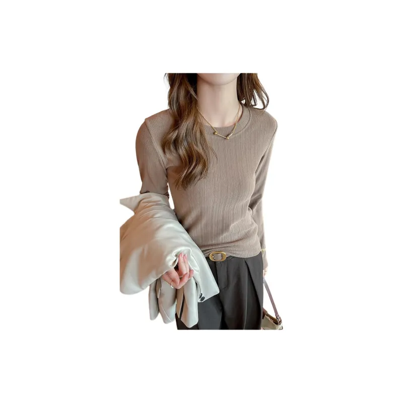 YIMANLI Fall And Winter Thermal Top Women's-10