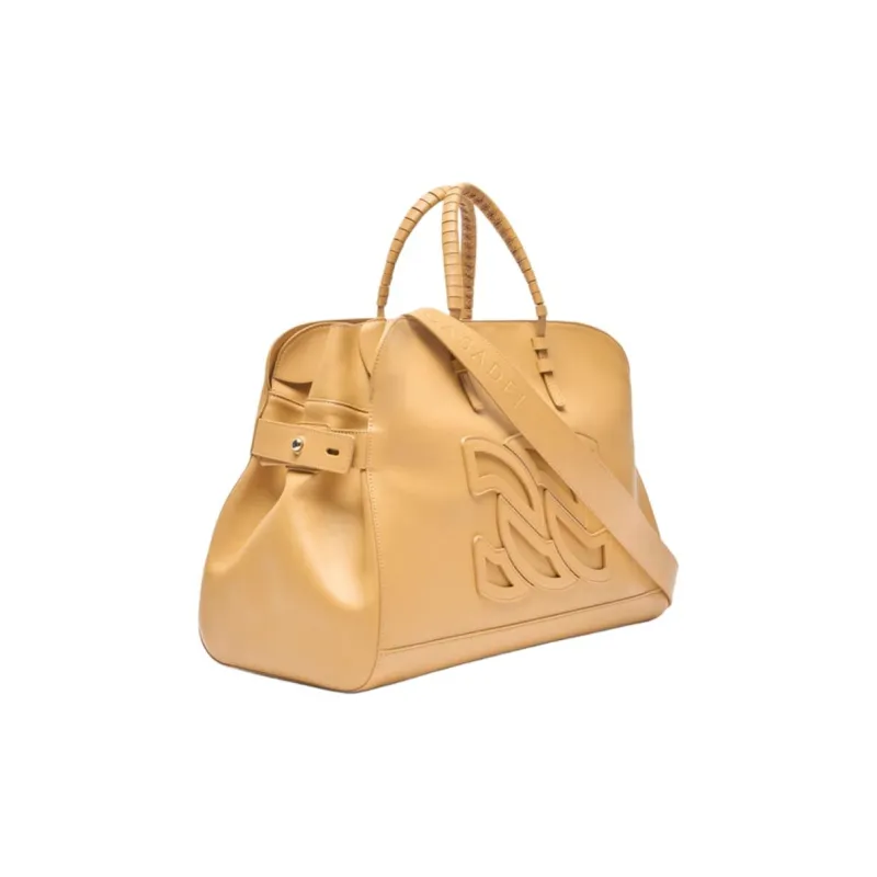 Casadei Calfskin One Shoulder Handbag Women's Umber-1