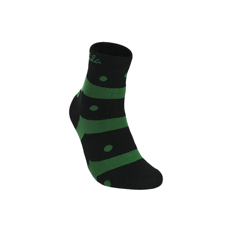 FILA ORIGINALE SS25 Mid Calf Socks Men's 1 Pack Jet Black-1