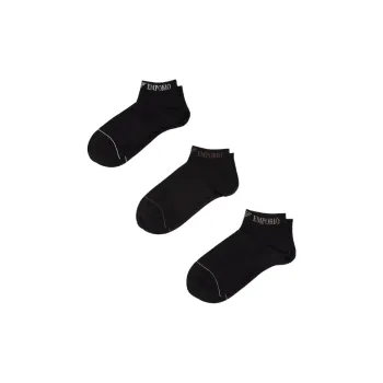 EMPORIO ARMANI Three Pack Socks With Logo